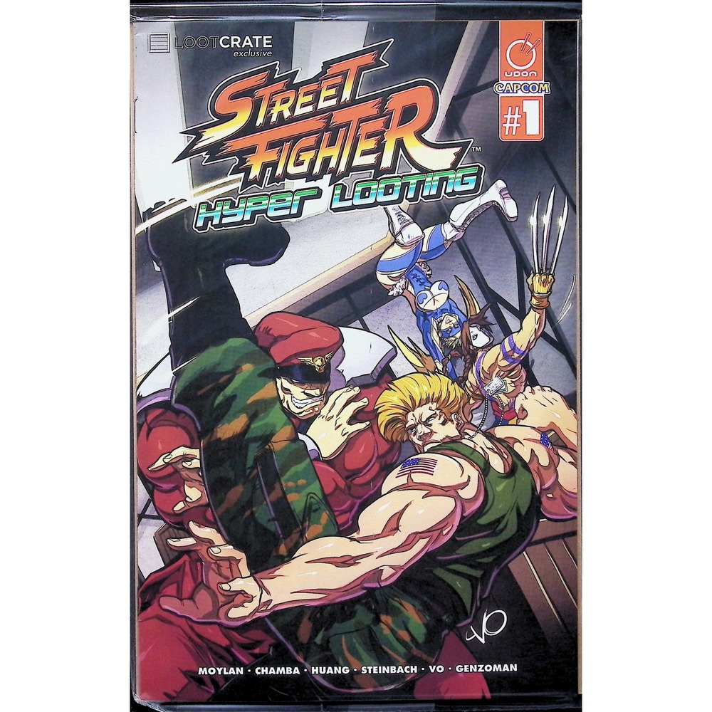Street‎ Fighter Hyper Looting #1 Udon Loot Crate Variant Comic Book